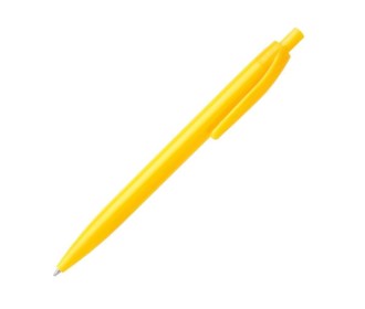 Στυλό από ABS κίτρινο με κλιπ Υ13,8xØ1εκ. Δυνατότητα εκτύπωσης