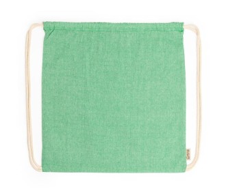 Τσάντα πλάτης με κορδόνια Υ42χ38εκ. πράσινη. Δυνατότητα εκτύπωσης Τσάντα πλάτης με κορδόνια Υ42χ38εκ. πράσινη. Δυνατότητα εκτύπωσης