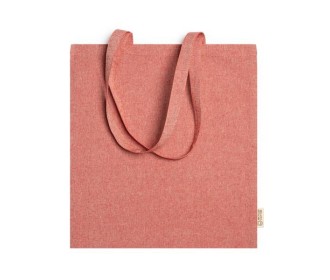 Τσάντα με μακρύ χερούλι Υ42χ38εκ. κοκκινη. Δυνατότητα εκτύπωσης