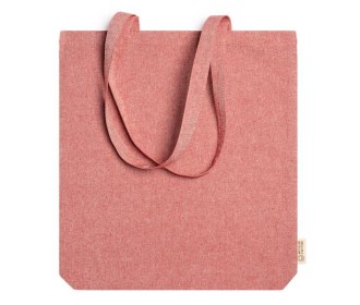 Τσάντα με μακρύ χερούλι Υ42χ38x8,5εκ. μεγάλη κοκκινη. Δυνατότητα εκτύπωσης