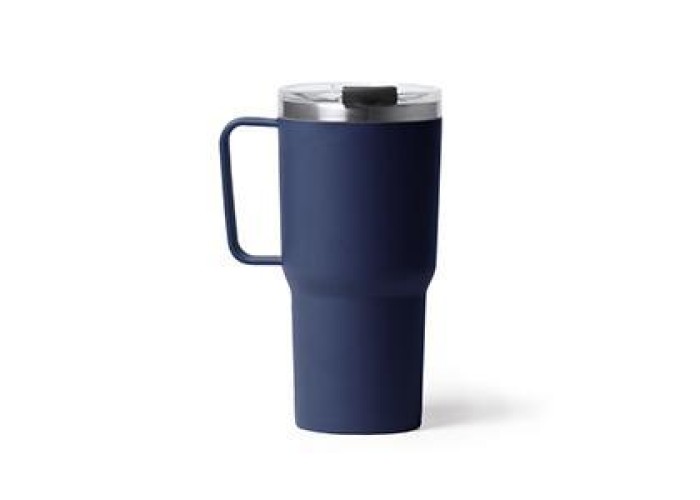 Θερμός - κούπα 600 ml μπλε ανοξείδωτο ατσάλι Υ18,9xØ9εκ. Θερμός - κούπα 600 ml μπλε ανοξείδωτο ατσάλι Υ18,9xØ9εκ.