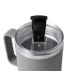 Θερμός - κούπα 600 ml γκρι ανοξείδωτο ατσάλι Υ18,9xØ9εκ. Θερμός - κούπα 600 ml γκρι ανοξείδωτο ατσάλι Υ18,9xØ9εκ.