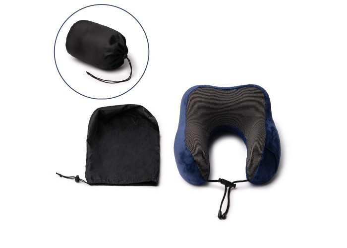 Μαξιλάρι ταξιδίου μαύρο Υ26χ26χ13εκ. Μαξιλάρι ταξιδίου μαύρο Υ26χ26χ13εκ.