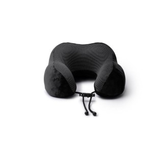 Μαξιλάρι ταξιδίου μαύρο Υ26χ26χ13εκ. Μαξιλάρι ταξιδίου μαύρο Υ26χ26χ13εκ.