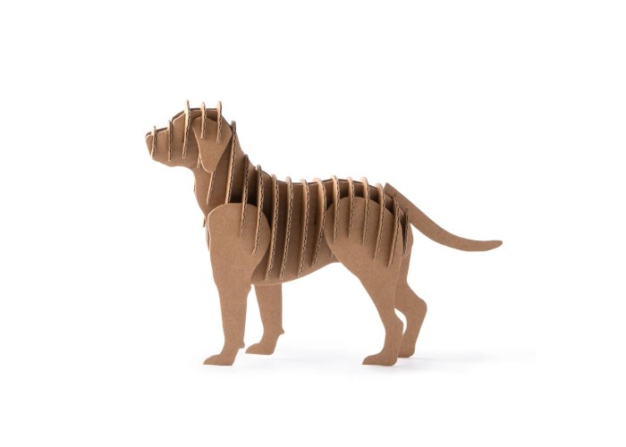 Παζλ 3D από χαρτόνι kraft Σκύλος