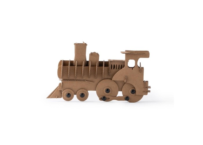 Παζλ 3D από χαρτόνι kraft Τρένο