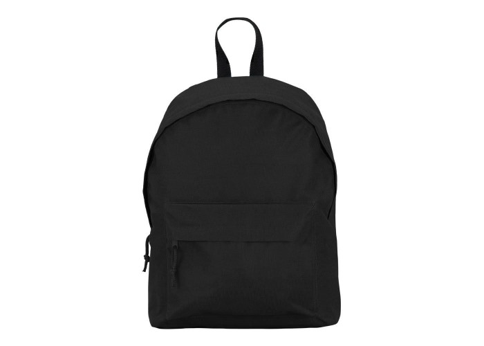 Τσάντα πλάτης με θήκη μαύρη Υ38x28x12εκ. Δυνατότητα εκτύπωσης