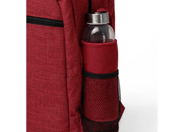 Σακίδιο πλάτης 20L με θήκη laptop κόκκινο Υ42x32x15εκ. Δυνατότητα εκτύπωσης