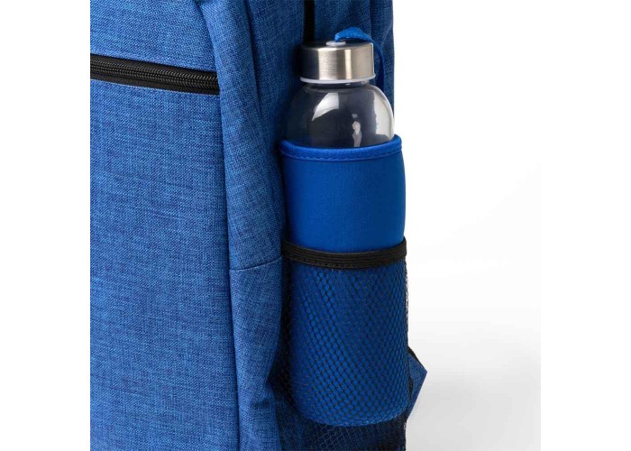 Σακίδιο πλάτης 20L με θήκη laptop μπλε Υ42x32x15εκ. Δυνατότητα εκτύπωσης