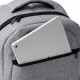 Σακίδιο πλάτης 20L με θήκη laptop γκρι Υ42x32x15εκ. Δυνατότητα εκτύπωσης
