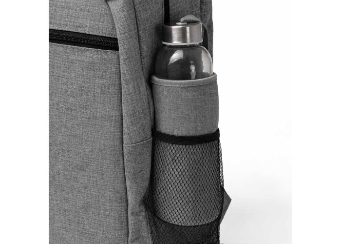 Σακίδιο πλάτης 20L με θήκη laptop γκρι Υ42x32x15εκ. Δυνατότητα εκτύπωσης