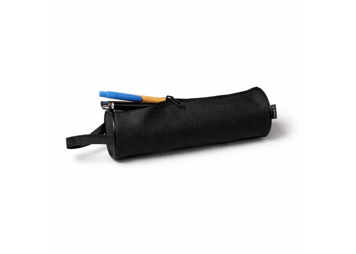 Κασετίνα κυλινδρική μαύρη Υ6,5xØ22,5εκ. Δυνατότητα εκτύπωσης