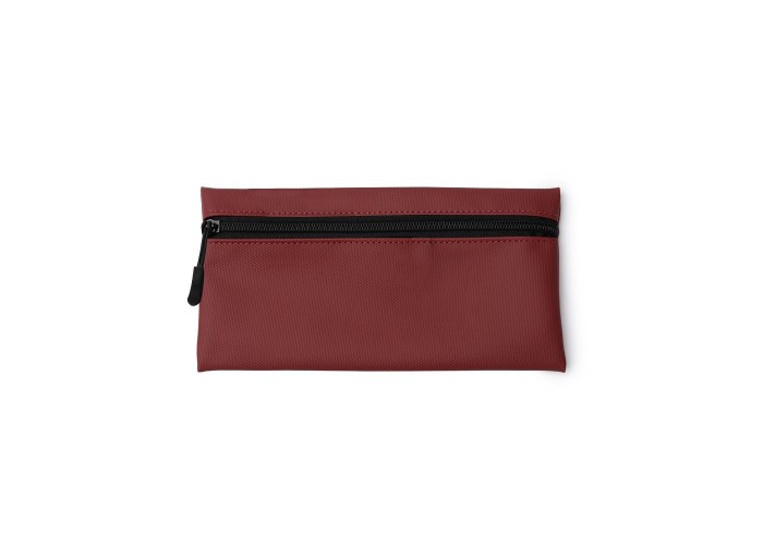 Κασετίνα PU κεραμιδί Υ11,5x22εκ. Δυνατότητα εκτύπωσης