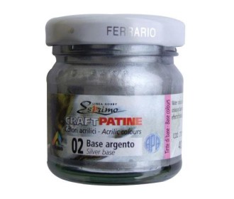 Πατίνα ασημί 40ml Πατίνα ασημί 40ml