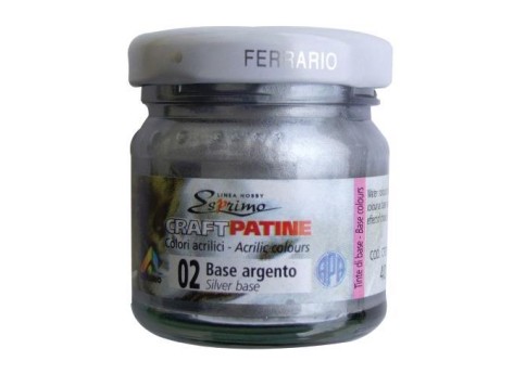 Πατίνα ασημί 40ml Πατίνα ασημί 40ml