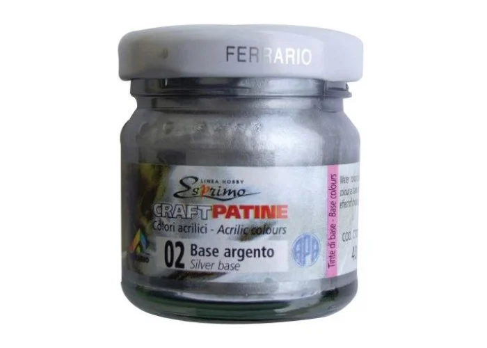 Πατίνα ασημί 40ml