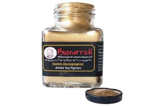 Buonarroti σκόνη αγιογραφίας rich gold 50gr Buonarroti σκόνη αγιογραφίας rich gold 50gr