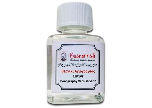 Buonarroti βερνίκι αγιογραφίας σατινέ 75ml Buonarroti βερνίκι αγιογραφίας σατινέ 75ml