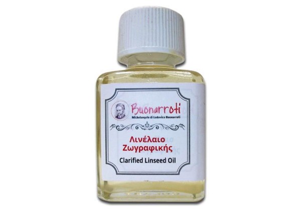 Buonarroti λινέλαιο ζωγραφικής 75ml Buonarroti λινέλαιο ζωγραφικής 75ml