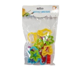 Σετ εργαλεία και κοπτικά για κατασκευές με πλαστελίνη 14τεμ.