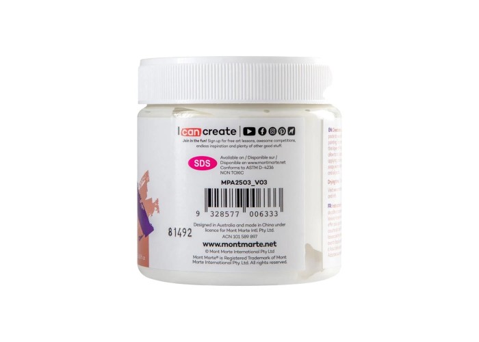 Mont Marte Πάστα Κρακελέ 250ml Mont Marte Πάστα Κρακελέ 250ml
