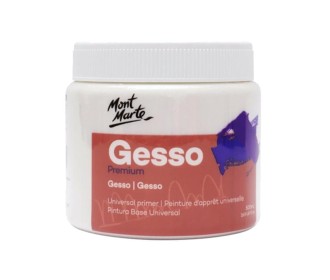 Mont Marte Έτοιμη Προετοιμασία Gesso λευκή 500ml Mont Marte Έτοιμη Προετοιμασία Gesso λευκή 500ml