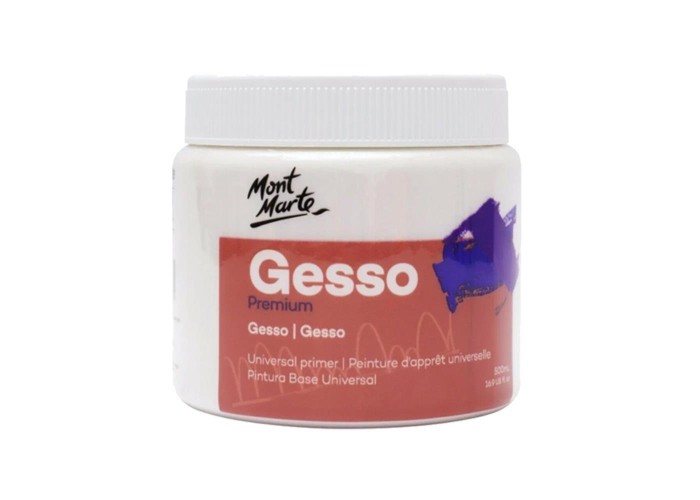 Mont Marte Έτοιμη Προετοιμασία Gesso λευκή 500ml Mont Marte Έτοιμη Προετοιμασία Gesso λευκή 500ml