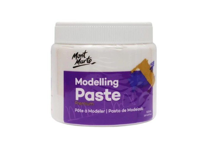Mont Marte Ανάγλυφη πάστα λευκή 500ml Mont Marte Ανάγλυφη πάστα λευκή 500ml