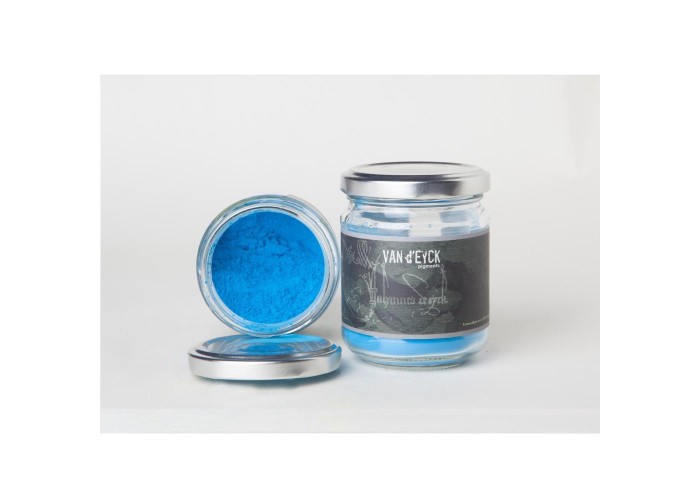 Van d'eyck σκόνη αγιογραφίας μπλε τιρκουάζ 100gr.