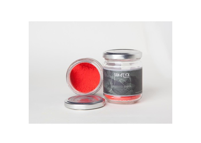 Van d'eyck σκόνη αγιογραφίας κινναβάρι 100gr. Van d'eyck σκόνη αγιογραφίας κινναβάρι 100gr.