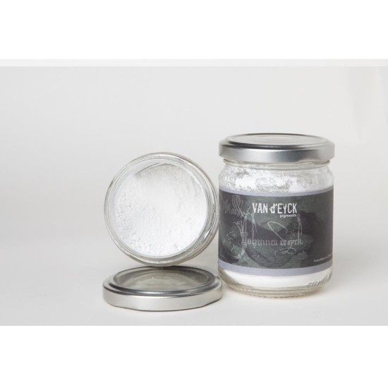 Van d'eyck σκόνη αγιογραφίας λευκό τσίγκου 100gr. Van d'eyck σκόνη αγιογραφίας λευκό τσίγκου 100gr.