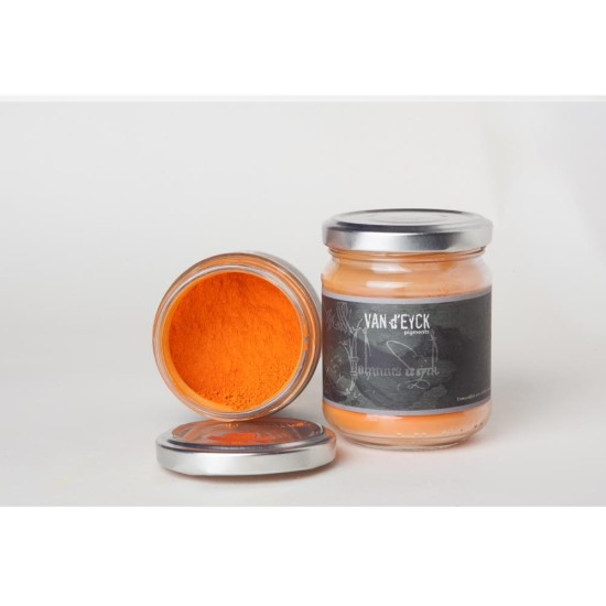 Van d'eyck σκόνη αγιογραφίας πορτοκαλί 100gr. Van d'eyck σκόνη αγιογραφίας πορτοκαλί 100gr.