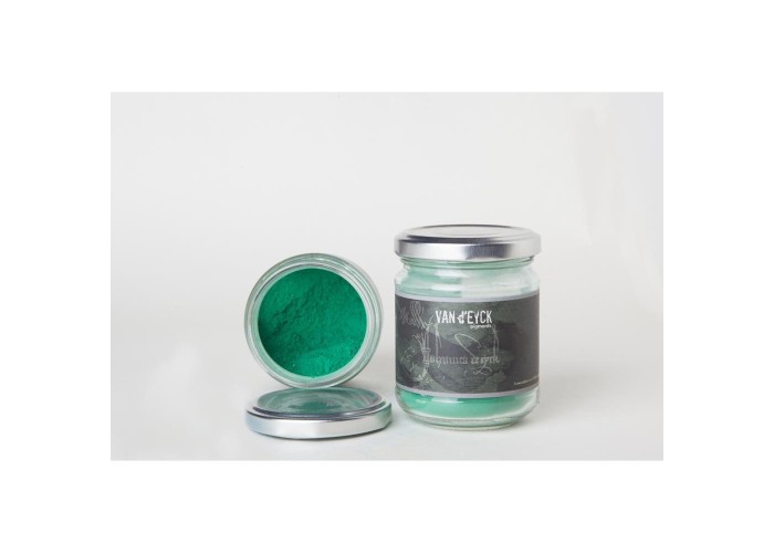Van d'eyck σκόνη αγιογραφίας πράσινο emerald 100gr.