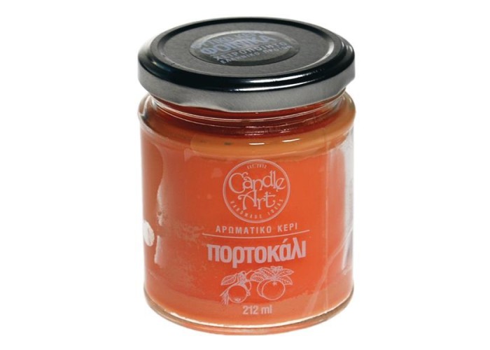 Αρωματικό κερί, 212 ml,  με αιθέρια έλαια πορτοκαλιού