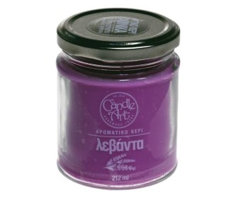 Αρωματικό κερί, 212 ml,  με αιθέρια έλαια λεβάντας Αρωματικό κερί, 212 ml,  με αιθέρια έλαια λεβάντας