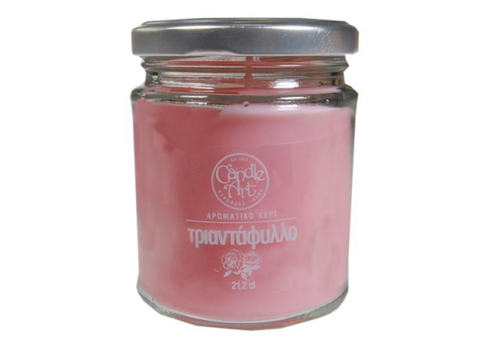 Αρωματικό κερί, 212 ml, με αιθέρια έλαια τριαντάφυλλο Αρωματικό κερί, 212 ml, με αιθέρια έλαια τριαντάφυλλο
