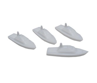 Βάρκες πλαστικές μακέτας μήκος 3 εκ. (4 τεμ.) Βάρκες πλαστικές μακέτας μήκος 3 εκ. (4 τεμ.)