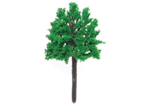 Δένδρο πλαστικά μακέτας 1:60. 14x7εκ.
