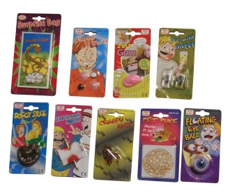 Αστεία τρίκ σε στάντ 36 τεμαχίων, σε 9 σχέδια