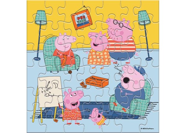 Luna παζλ χρωματισμού Peppa Pig, 2 όψεων, 42 τεμ., 42x42εκ. Luna παζλ χρωματισμού Peppa Pig, 2 όψεων, 42 τεμ., 42x42εκ.