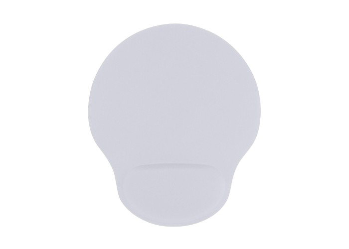 Mousepad εργονομικό με μαξιλαράκι καρπού λευκό 20,5x24,3x2εκ. Mousepad εργονομικό με μαξιλαράκι καρπού λευκό 20,5x24,3x2εκ.
