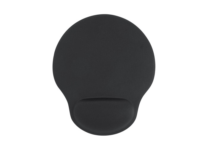 Mousepad εργονομικό με μαξιλαράκι καρπού μαύρο 20,5x24,3x2εκ. Mousepad εργονομικό με μαξιλαράκι καρπού μαύρο 20,5x24,3x2εκ.