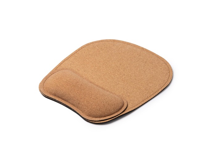 Mousepad εργονομικό με μαξιλαράκι καρπού από φυσικό φελλό 20x22,5x2εκ. Mousepad εργονομικό με μαξιλαράκι καρπού από φυσικό φελλό 20x22,5x2εκ.
