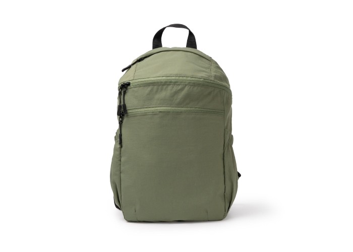 Σακίδιο πλάτης nylon Ripstop λαδί 26x38x13εκ. Σακίδιο πλάτης nylon Ripstop λαδί 26x38x13εκ.