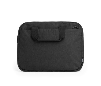Τσάντα laptop ανακυκλωμένου πολυεστέρα RPET μαύρη Υ28x37x5εκ. Τσάντα laptop ανακυκλωμένου πολυεστέρα RPET μαύρη Υ28x37x5εκ.