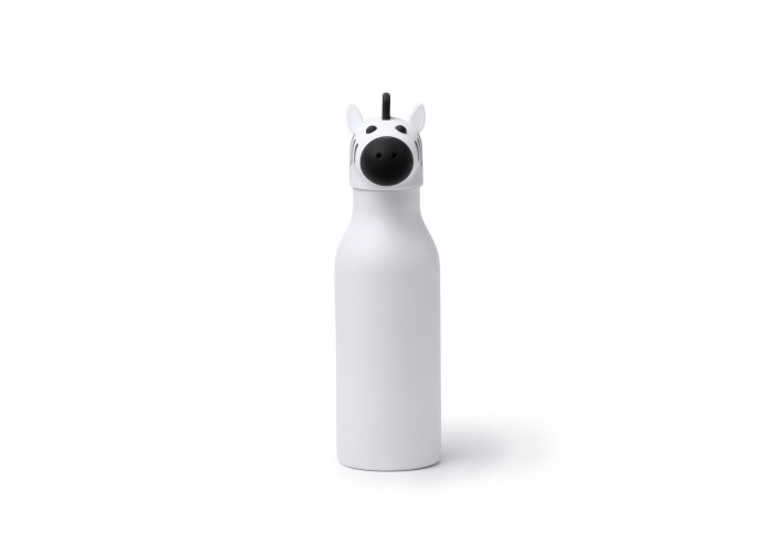 Μπουκάλι νερού ανοξείδωτο ζέβρα 450ml.