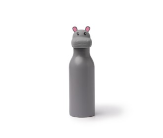 Μπουκάλι νερού ανοξείδωτο ιπποπόταμος 450ml.