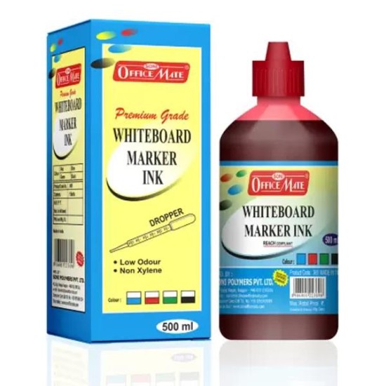 Μελάνι για μαρκαδόρο πίνακα κόκκινο 500 ml Μελάνι για μαρκαδόρο πίνακα κόκκινο 500 ml