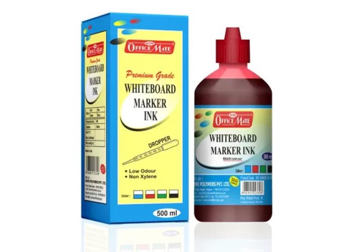 Μελάνι για μαρκαδόρο πίνακα κόκκινο 500 ml Μελάνι για μαρκαδόρο πίνακα κόκκινο 500 ml