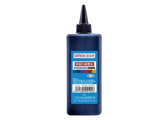 Μελάνι για μαρκαδόρο πίνακα μαύρο 500 ml Μελάνι για μαρκαδόρο πίνακα μαύρο 500 ml